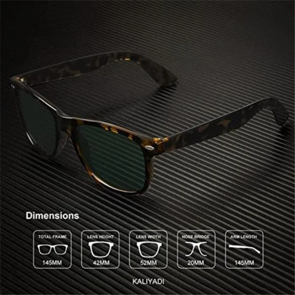 3 Pcs Sunglasses Men Polarized for Mens and Womens Unisex Sun Glasses